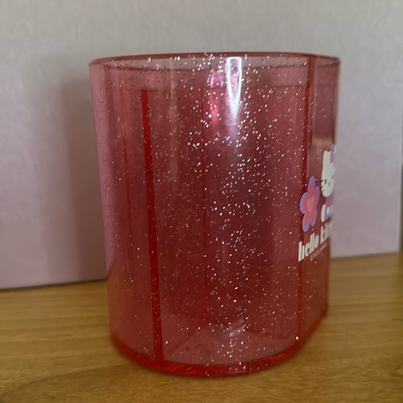 Vintage 2002/2003 Hello Kitty Pink Sparkle Desk Set - Picture 11 of 12